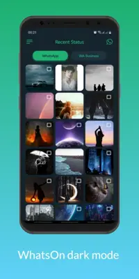 WhatsOn - Professional WhatsApp status saver android App screenshot 9
